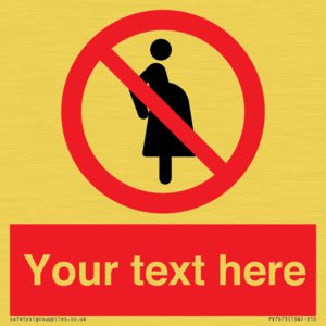 Custom prohibition not for pregnant women